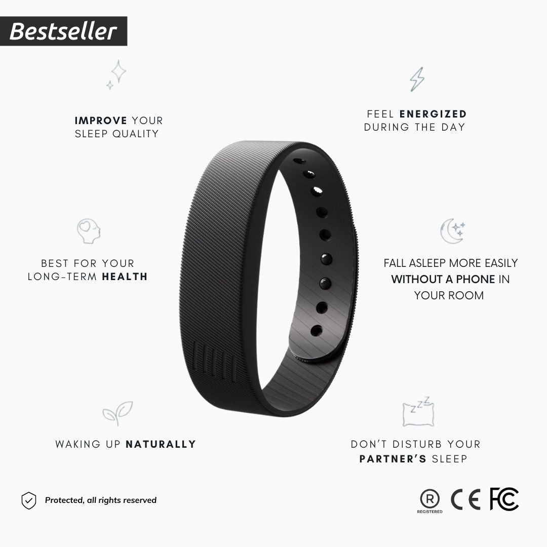 100% Wake-Up Alarm - black