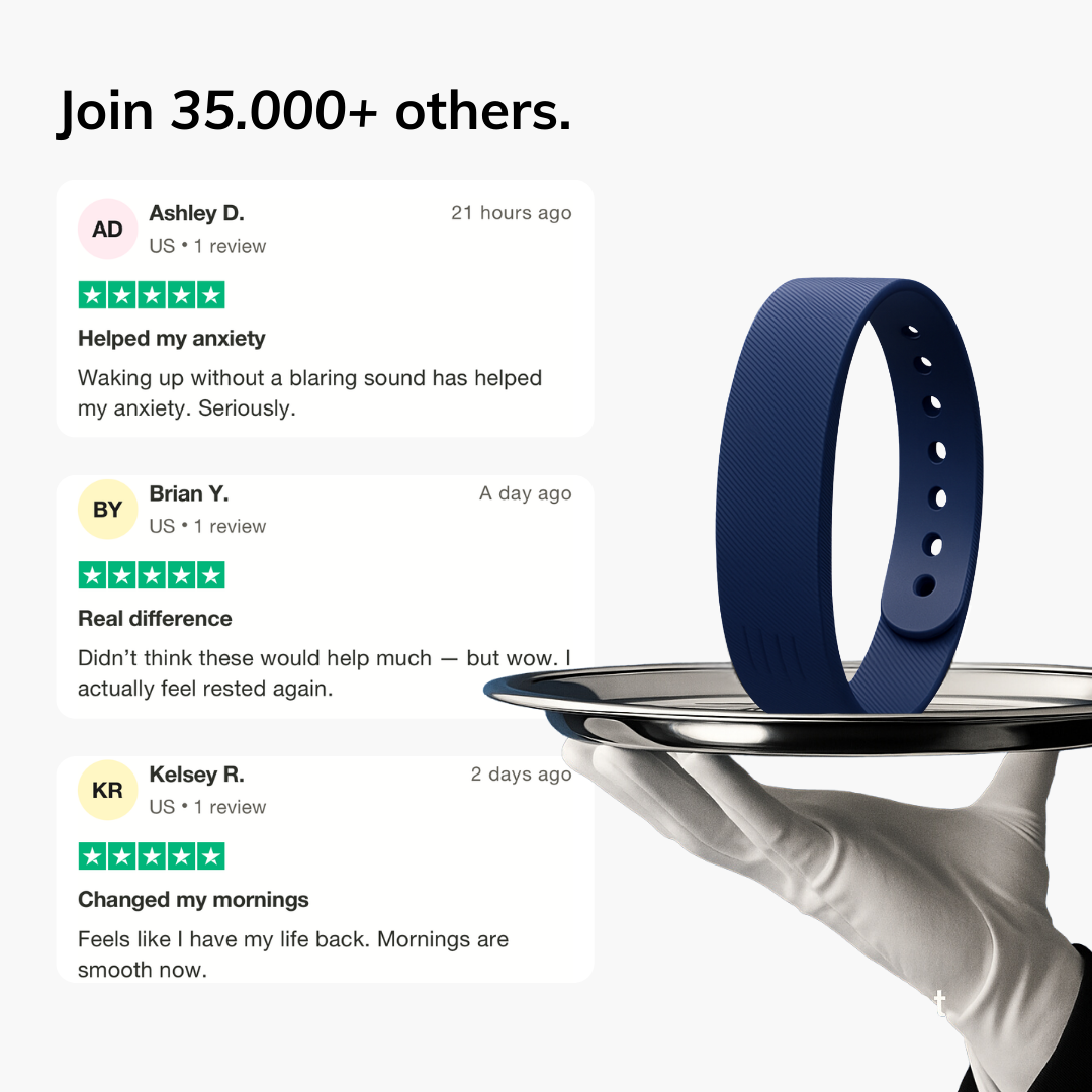 100% Wake-Up Alarm - Blue