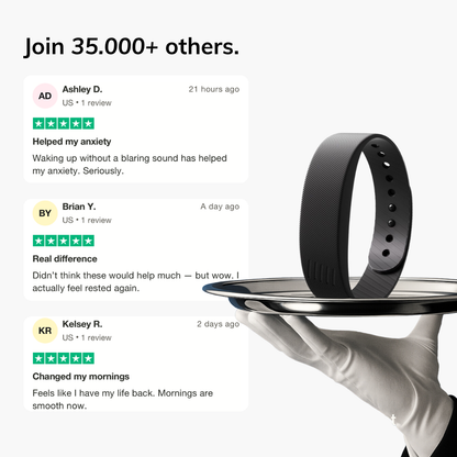 100% Wake-Up Alarm - black